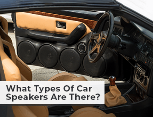 What types of car speakers are there?